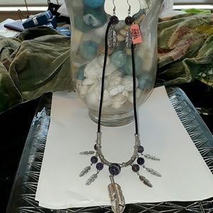 AMETHYST BLACK OXIDIZED SET